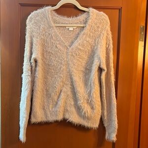 Cozy Cream Fuzzy Sweater